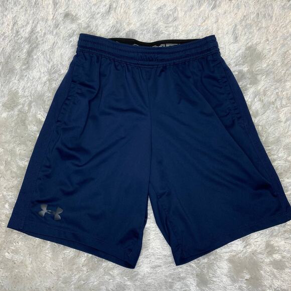 Under Armour Blue Shorts Sz Small Basketball Workout - Picture 1 of 5